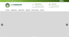 Desktop Screenshot of data-terminator.com